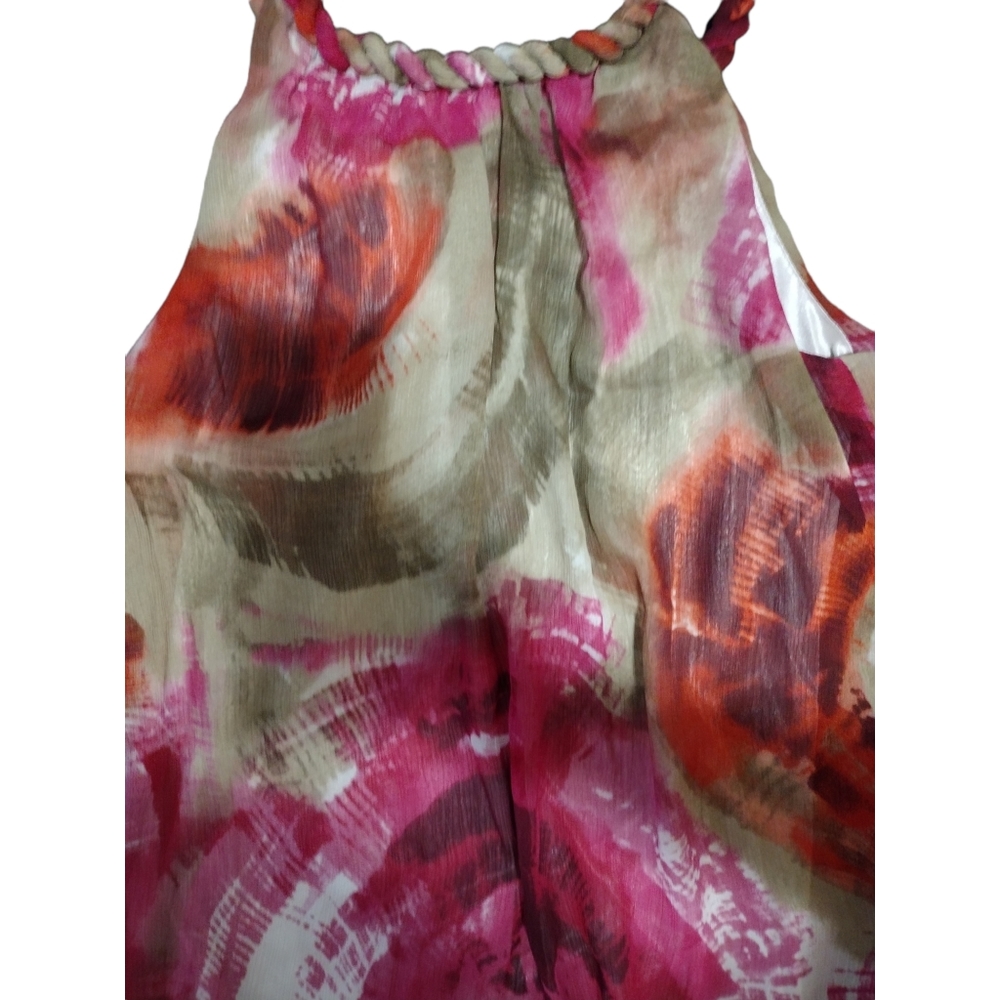 💥BOGO 50%💥 Pink Sleeveless Blouse size Medium Women's Clothing - Picture 4 of 8